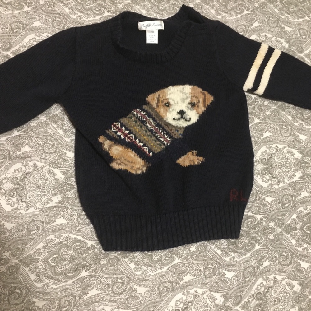 Ralph Lauren Polo Dog Sweater